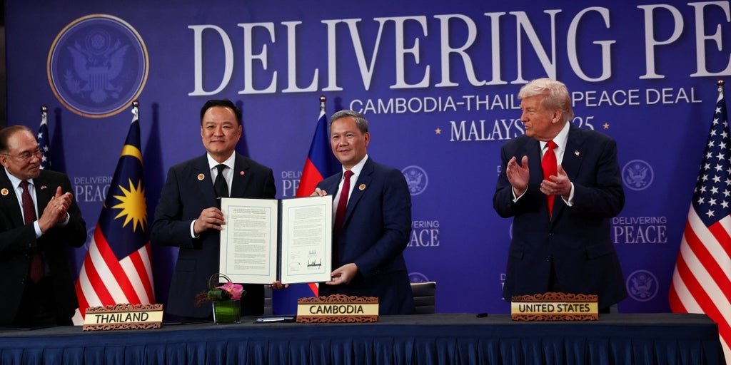 Trump se anota la paz entre Tailandia y Camboya