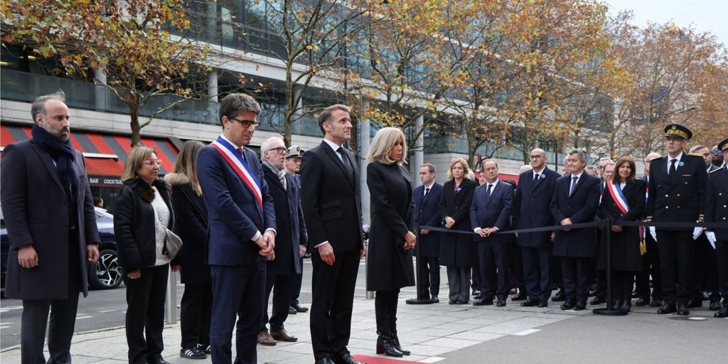 Francia homenajea a las víctimas en el décimo aniversario de los atentados de París: «Desde aquel día, hay un vacío que no se puede llenar»