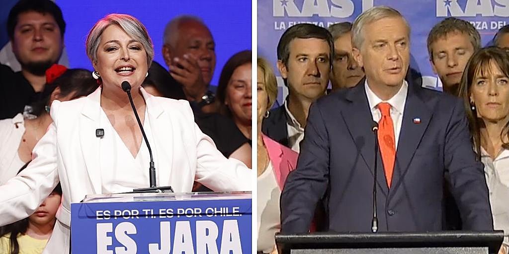Jara y Kast se disputarán el 14 de diciembre la presidencia de Chile