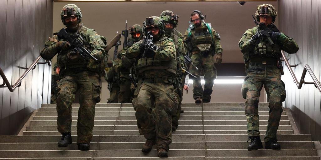 Juegos de guerra en Berlín: el Ejército alemán se prepara para una invasión rusa