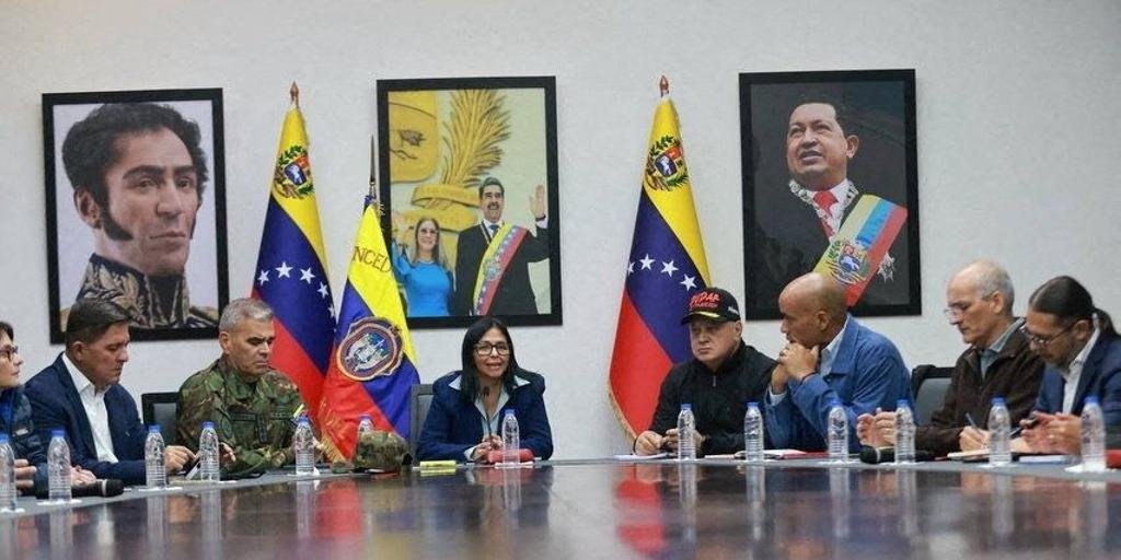 Delcy Rodríguez se abre a «cooperar» con EE.UU. sin mencionar la liberación de Maduro tras dirigir su primer Consejo de Ministros
