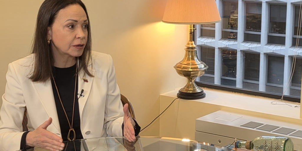 María Corina Machado: «Lo único que soporta al régimen y a Delcy Rodríguez es la represión»