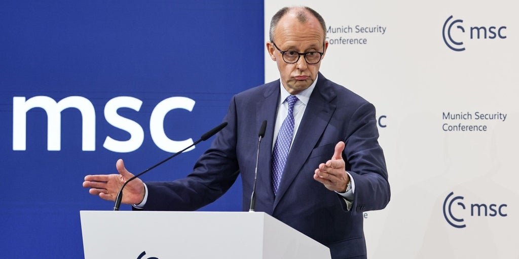Merz abre la Conferencia de Seguridad de Múnich: «Ni siquiera EE.UU. es lo suficientemente fuerte como para caminar en solitario»