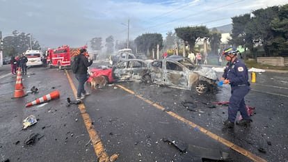 Al menos dos muertos y 19 heridos en un accidente de tránsito a las afueras de Bogotá