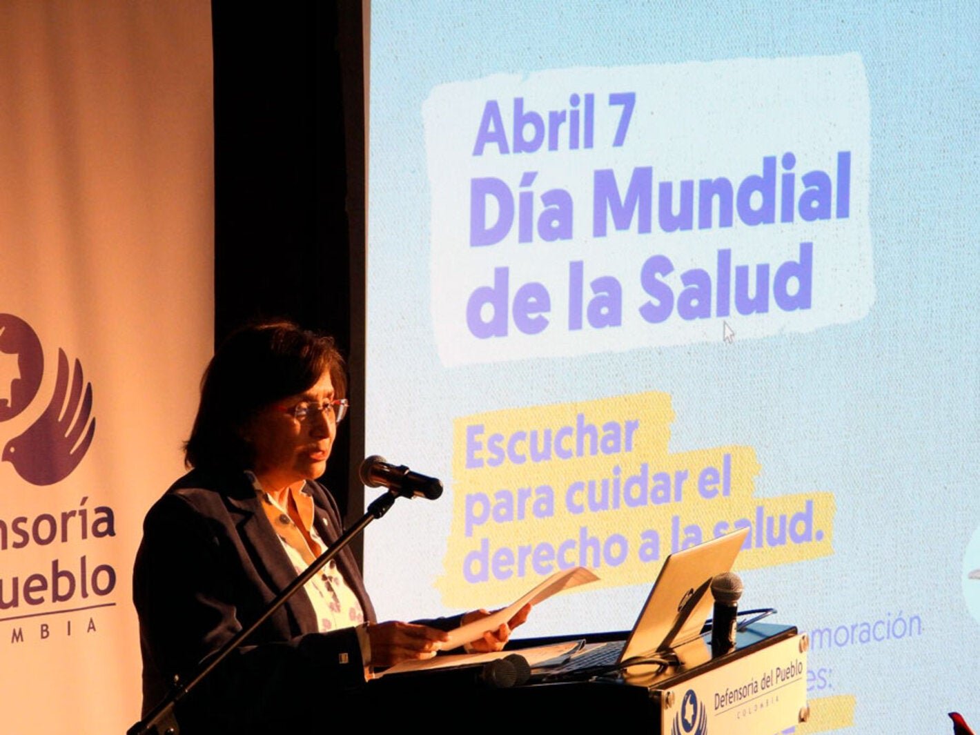 Día Mundial de la Salud: la OPS/OMS Colombia acompaña la conmemoración “Escuchar para cuidar el derecho a la salud”