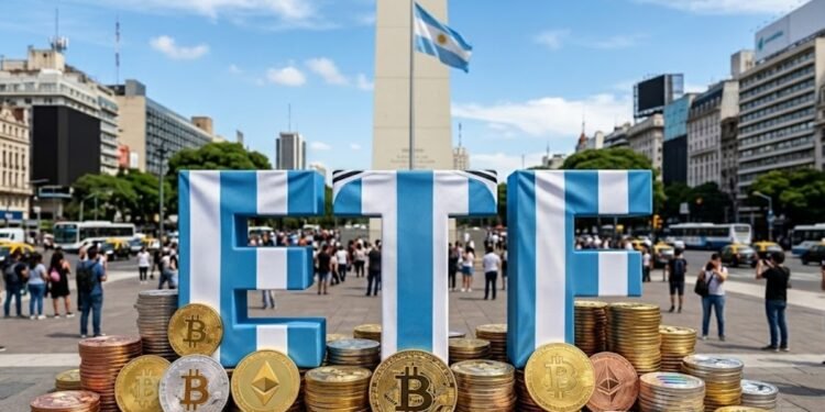 ¿ETF de bitcoin emitido en Argentina? Nueva propuesta lo permitiría