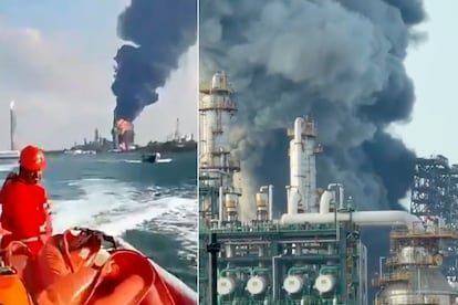 Pemex reporta un nuevo incendio en la refinería Dos Bocas sin víctimas