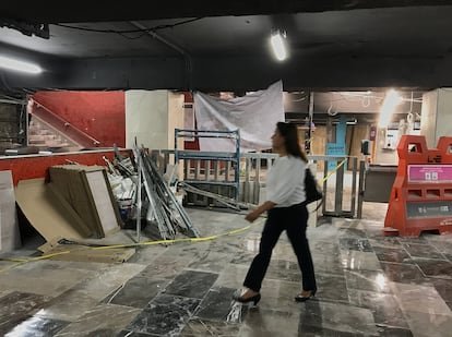 Ajolotes, candelabros y polvo: quedan 14 días para maquillar el Metro rumbo al Mundial