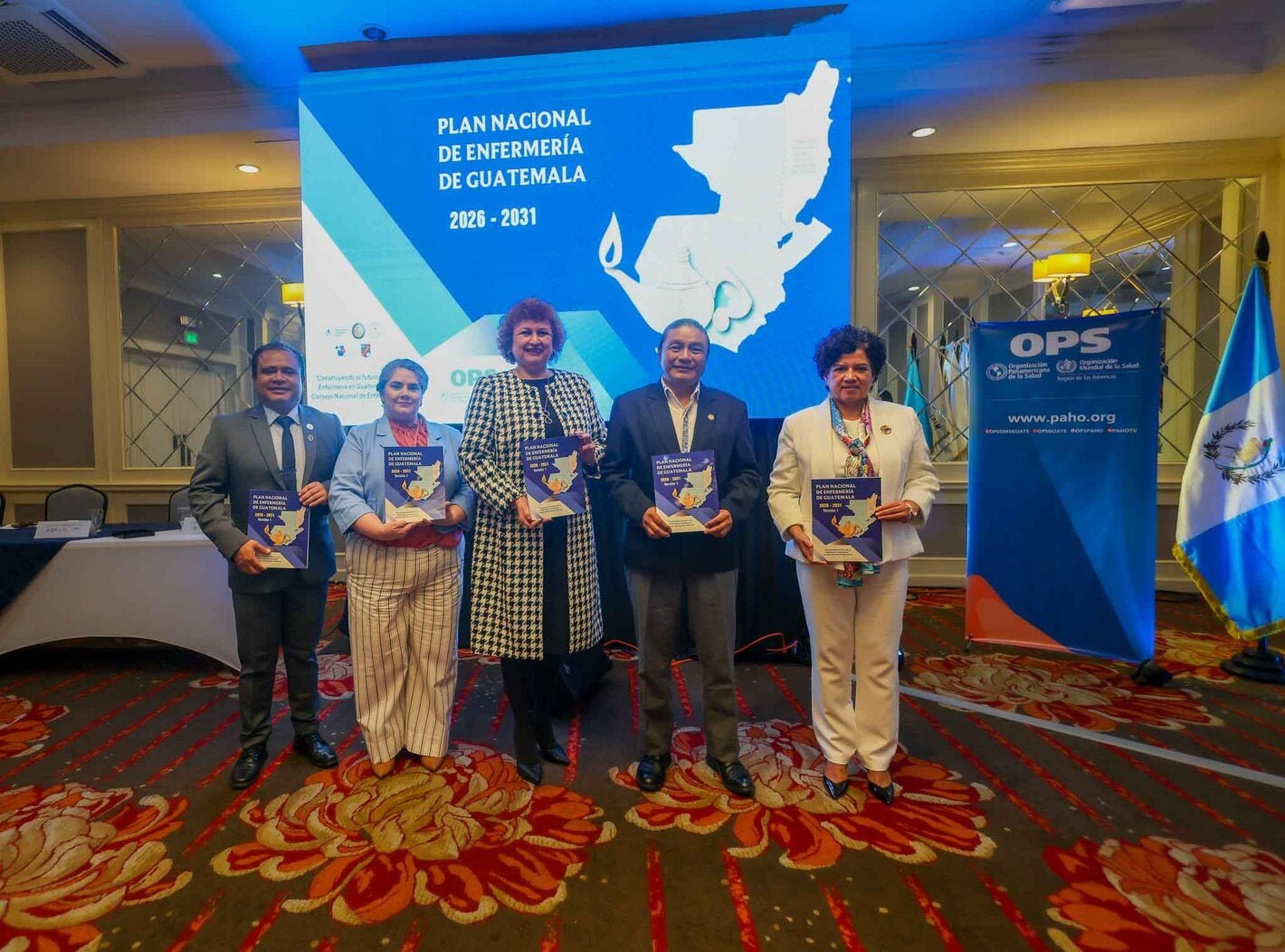 Guatemala marca un hito histórico con el lanzamiento del primer Plan Nacional de Enfermería