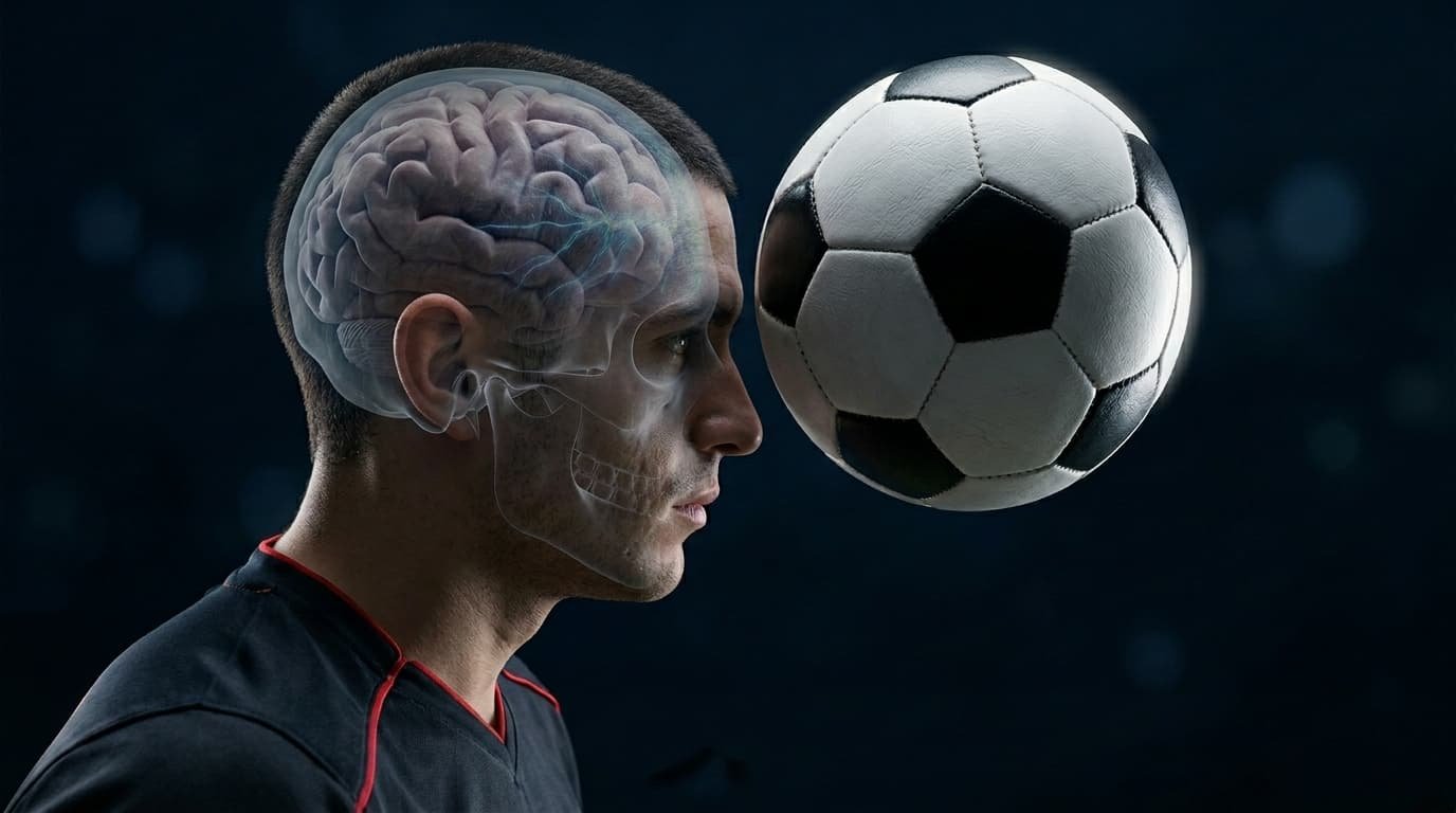 Los cabezazos en el fútbol pueden dañar el cerebro antes de que la cabeza se mueva siquiera, y algunos balones lo multiplican hasta 55 veces