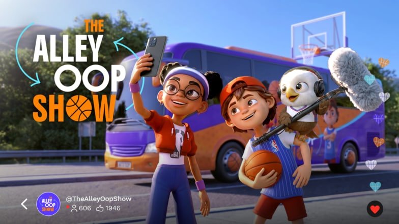 The Alley & Oop Show: An animated journey across the NBA