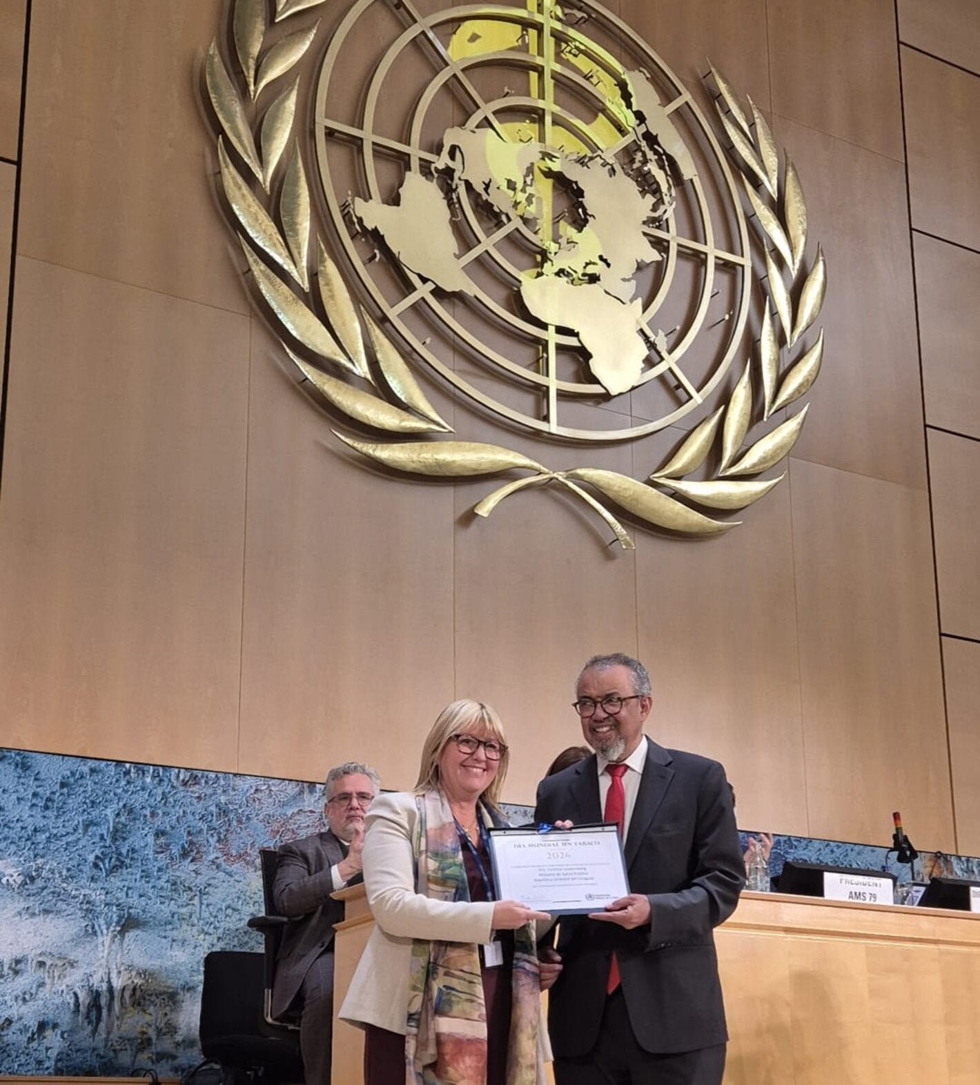 Uruguay recibe el Premio Mundial Sin Tabaco 2026 de la OMS: la ministra Cristina Lustemberg es reconocida por su liderazgo en control del tabaco