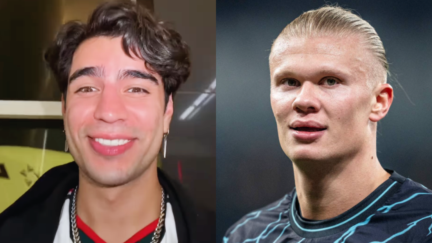 ¿Erling Haaland y Aarón Mercury son mejores amigos? El influencer ya interactúa con el futbolista: FOTO