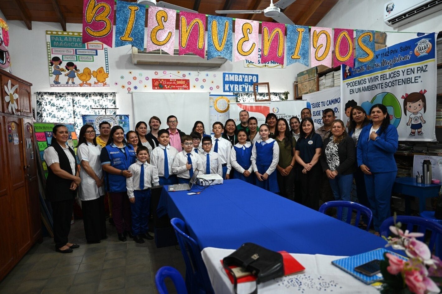 Escuelas saludables: Ñeembucú y Alto Paraná avanzan hacia entornos educativos que promueven bienestar y calidad de vida