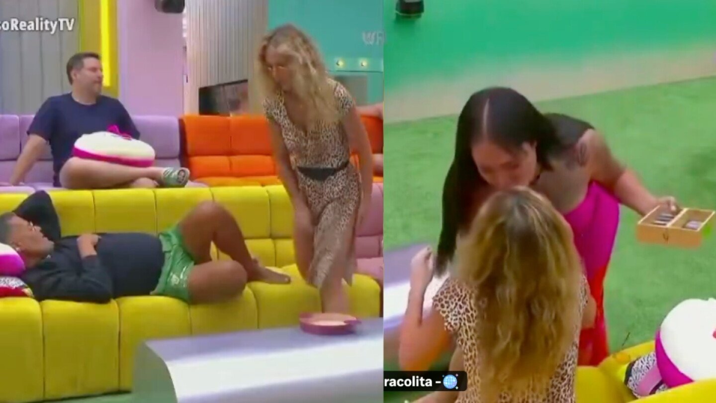 Gema Garoa sufre descuido en La casa de los famosos México 2026, Karina Torres lo ve todo ¡y terminan besándose!