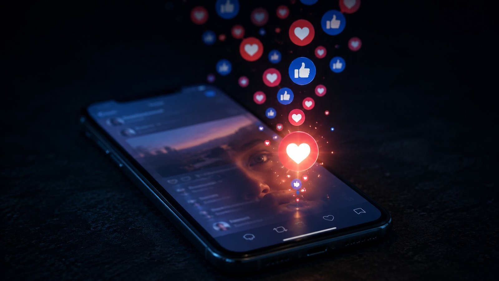 Los “me gusta” en redes sociales podrían influir mucho más en las personas con depresión, según un estudio de 17 millones de publicaciones