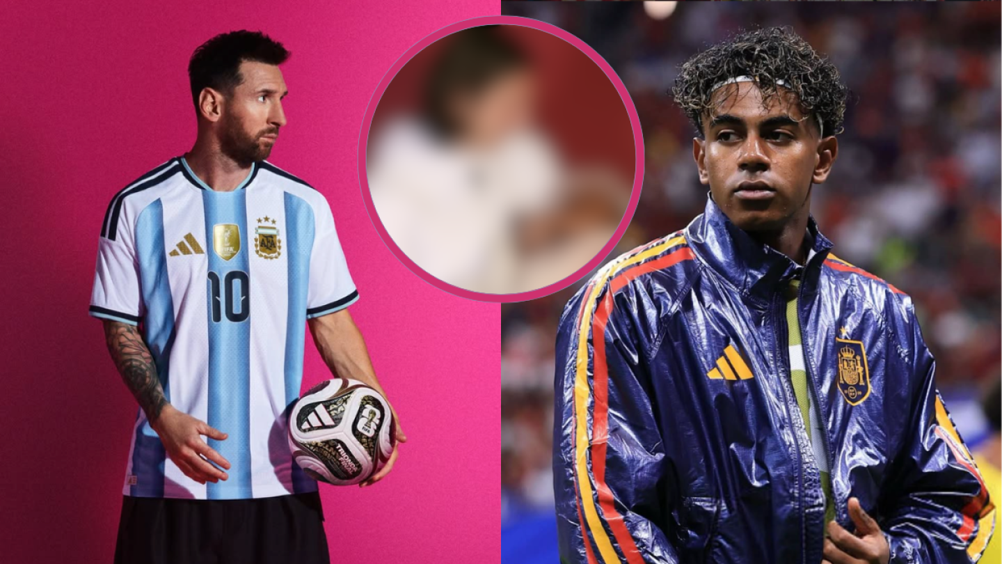 Mundial 2026: La foto que predijo la final del torneo: Messi bañando a un bebé llamado Lamine Yamal