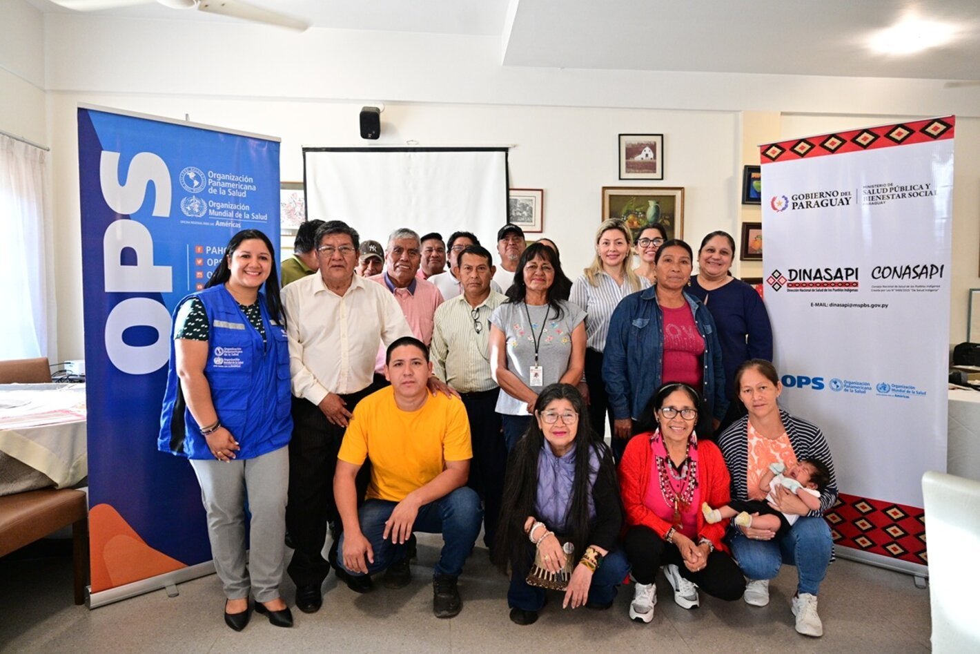 OPS/OMS acompaña el fortalecimiento de la salud de los Pueblos Indígenas en coordinación con DINASAPI y CONASAPI