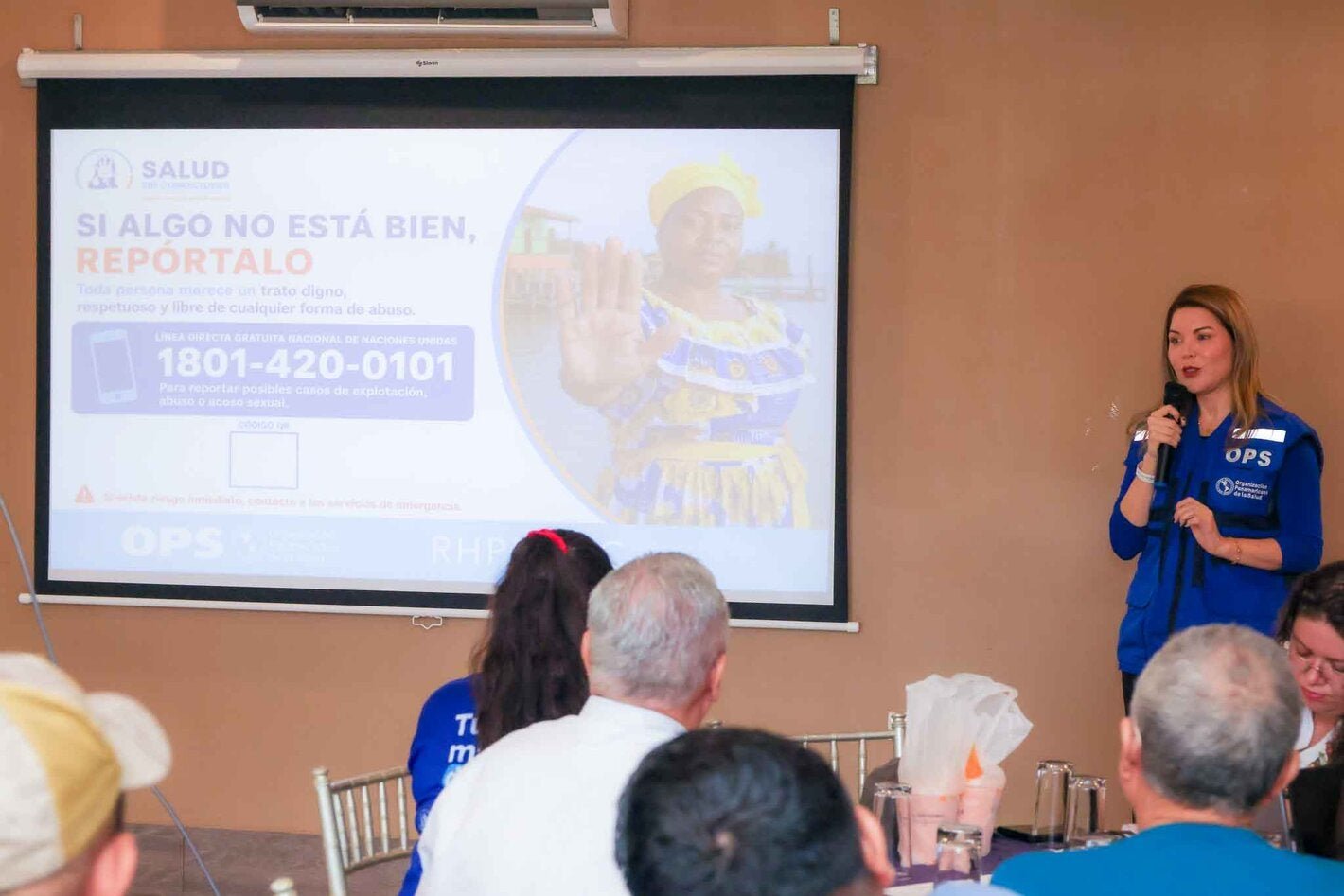OPS promueve la prevención de la conducta sexual indebida en Chiquimula