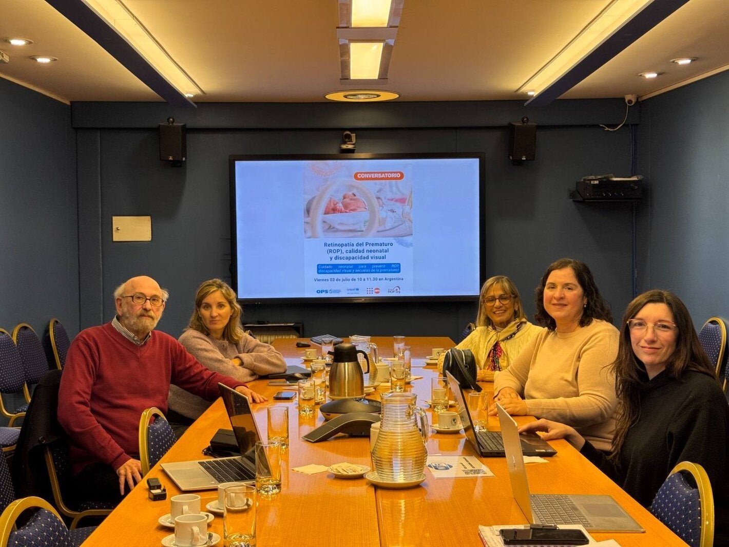 OPS, UNICEF, UNFPA y Grupo ROP organizan conversatorio para la prevención y el tratamiento de la Retinopatía del Prematuro