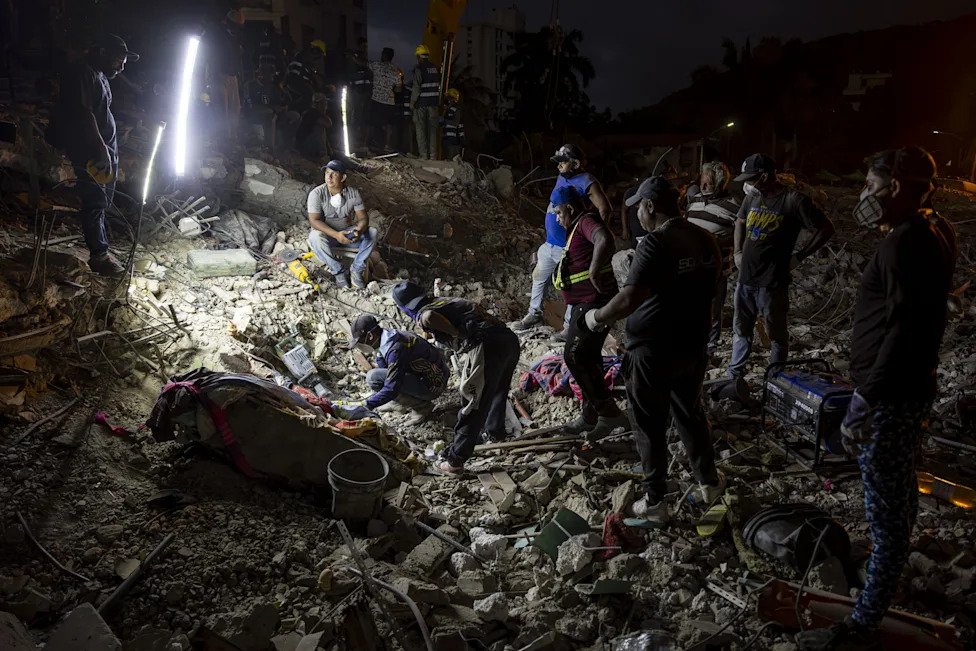 Sube a 5.398 la cifra de muertos por el doble terremoto en Venezuela
