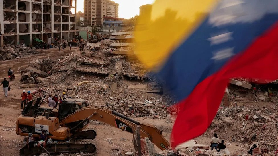 Venezuela inicia la demolición de edificios dañados por terremotos