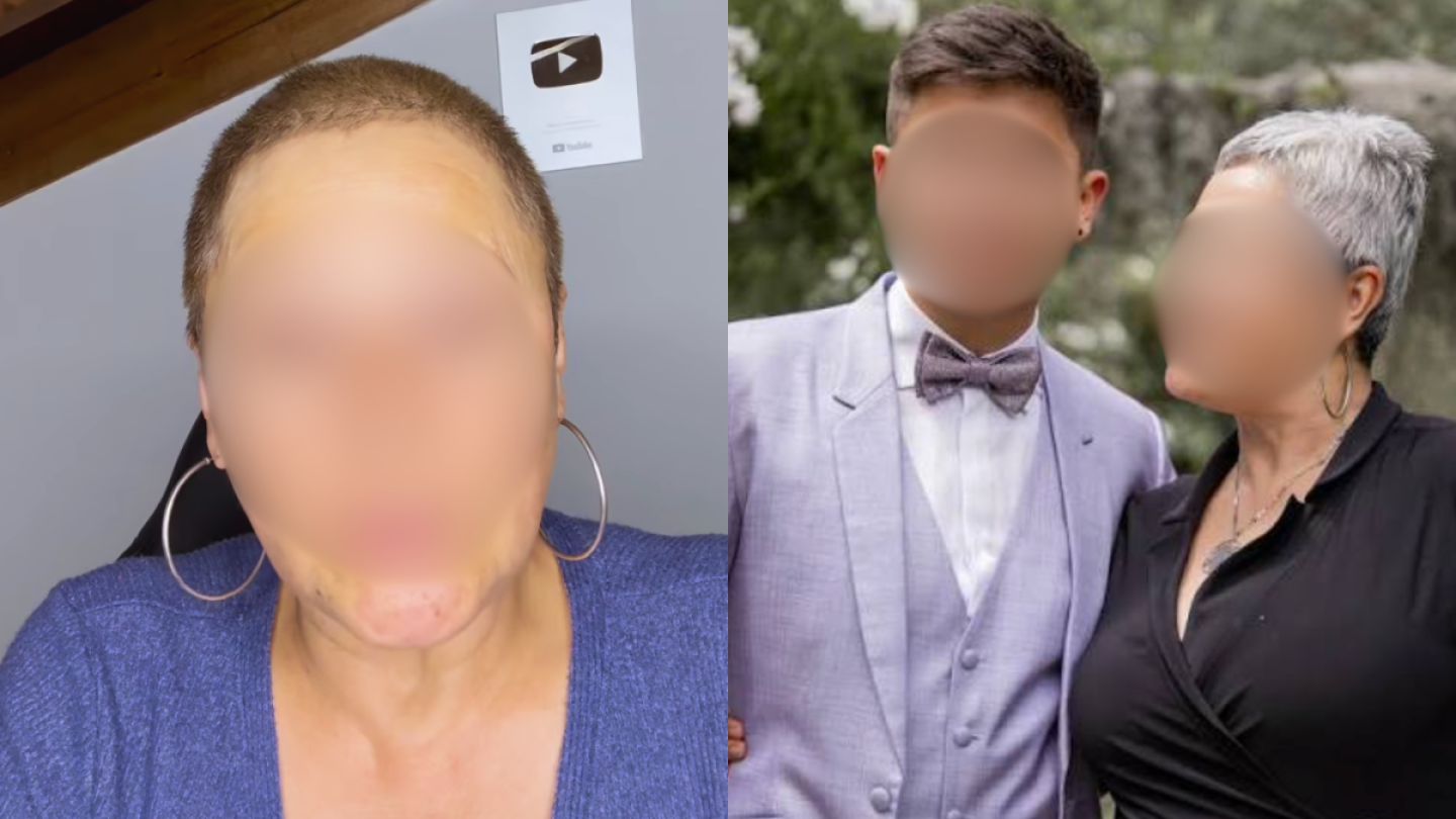 Actriz de telenovelas que terminó su relación con hombre 30 años menor, reaparece rapada y rumoran enfermedad