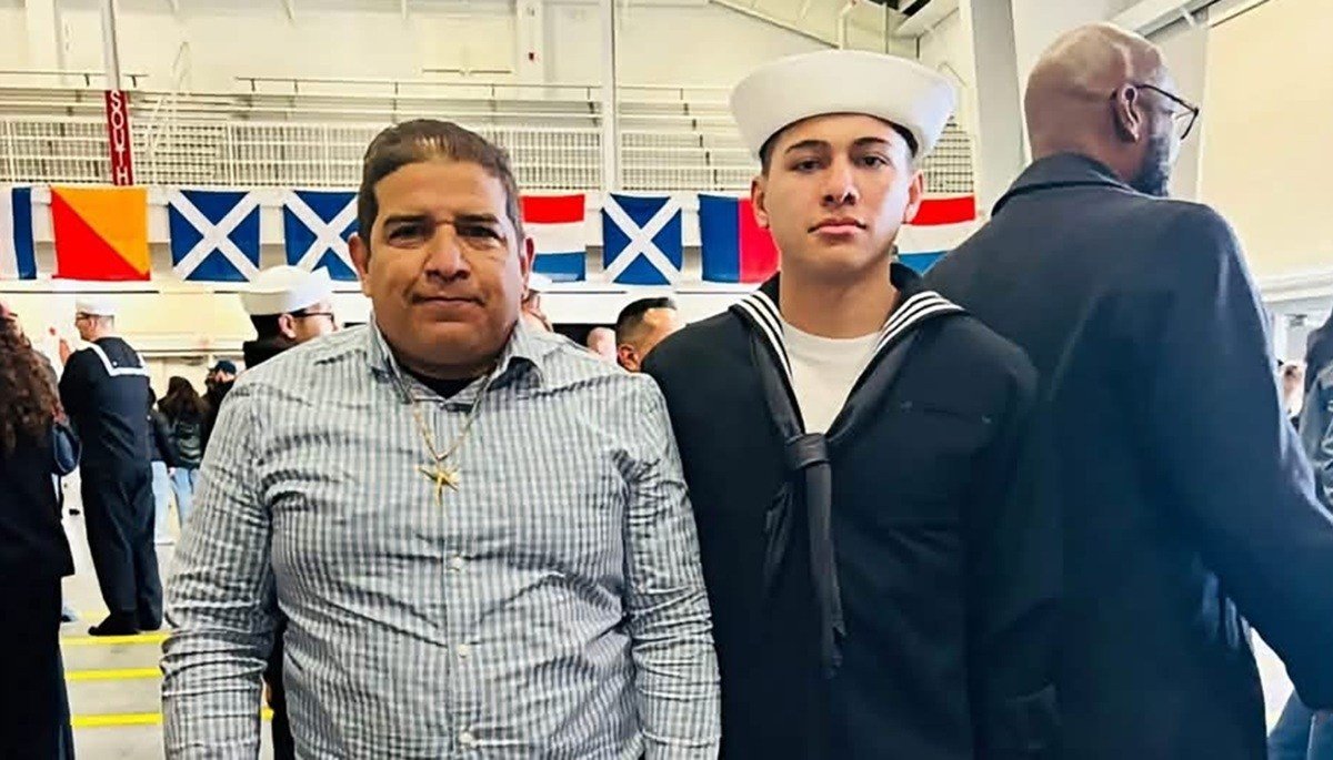 ICE libera a nicaragüense, padre de un marinero asignado al portaaviones USS Abraham Lincoln