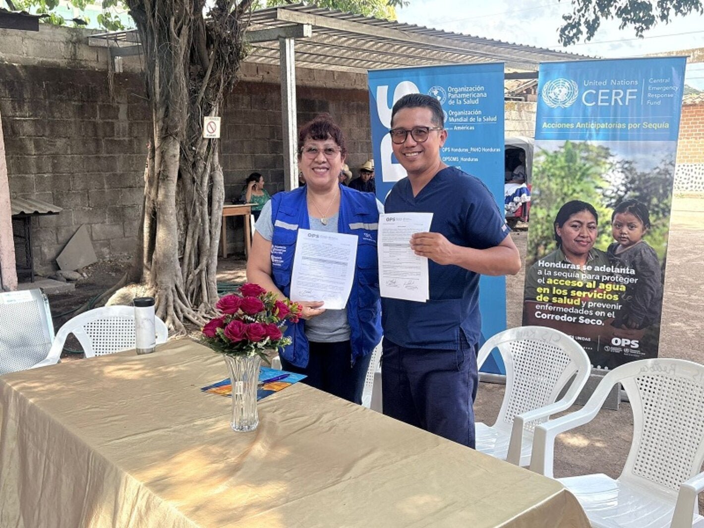 Municipios afectados por la sequía mejoran las condiciones de atención en salud con obras de agua y saneamiento impulsadas por la OPS