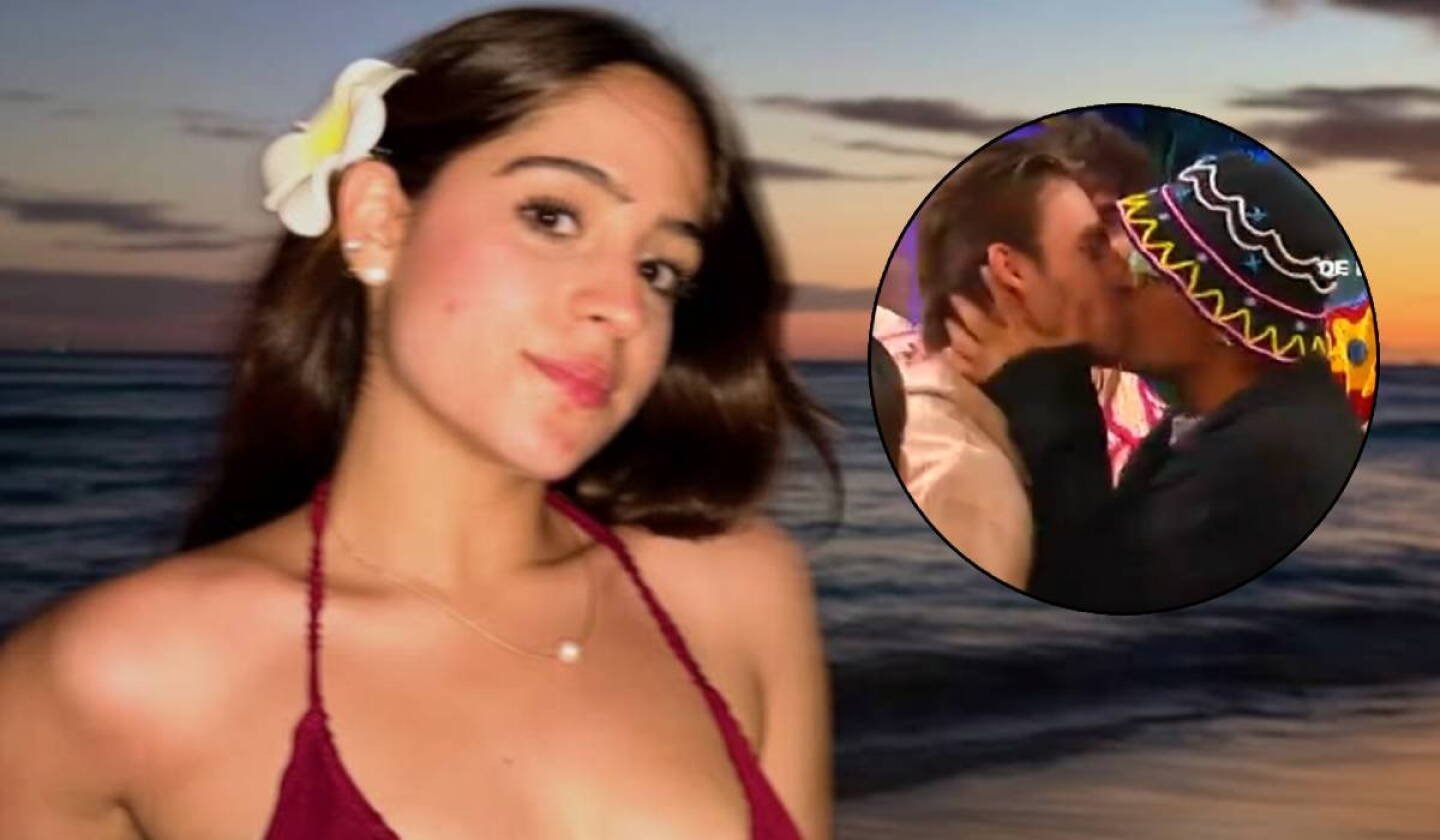 Novia de Luis Chaparro reacciona al beso entre el influencer y Aldo Rendón, ¿celosa?: “Nos espantamos”