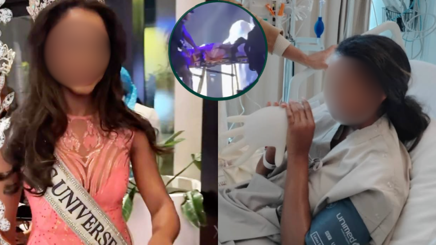 Reaparece participante de Miss Universe 2025 tras sufrir caída que causó “hemorragia intracraneal”: ¿Cómo se ve?