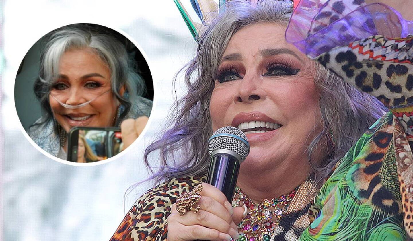 Verónica Castro no usa tanque de oxígeno por problemas respiratorios, aseguran, ¡filtran verdadero motivo!
