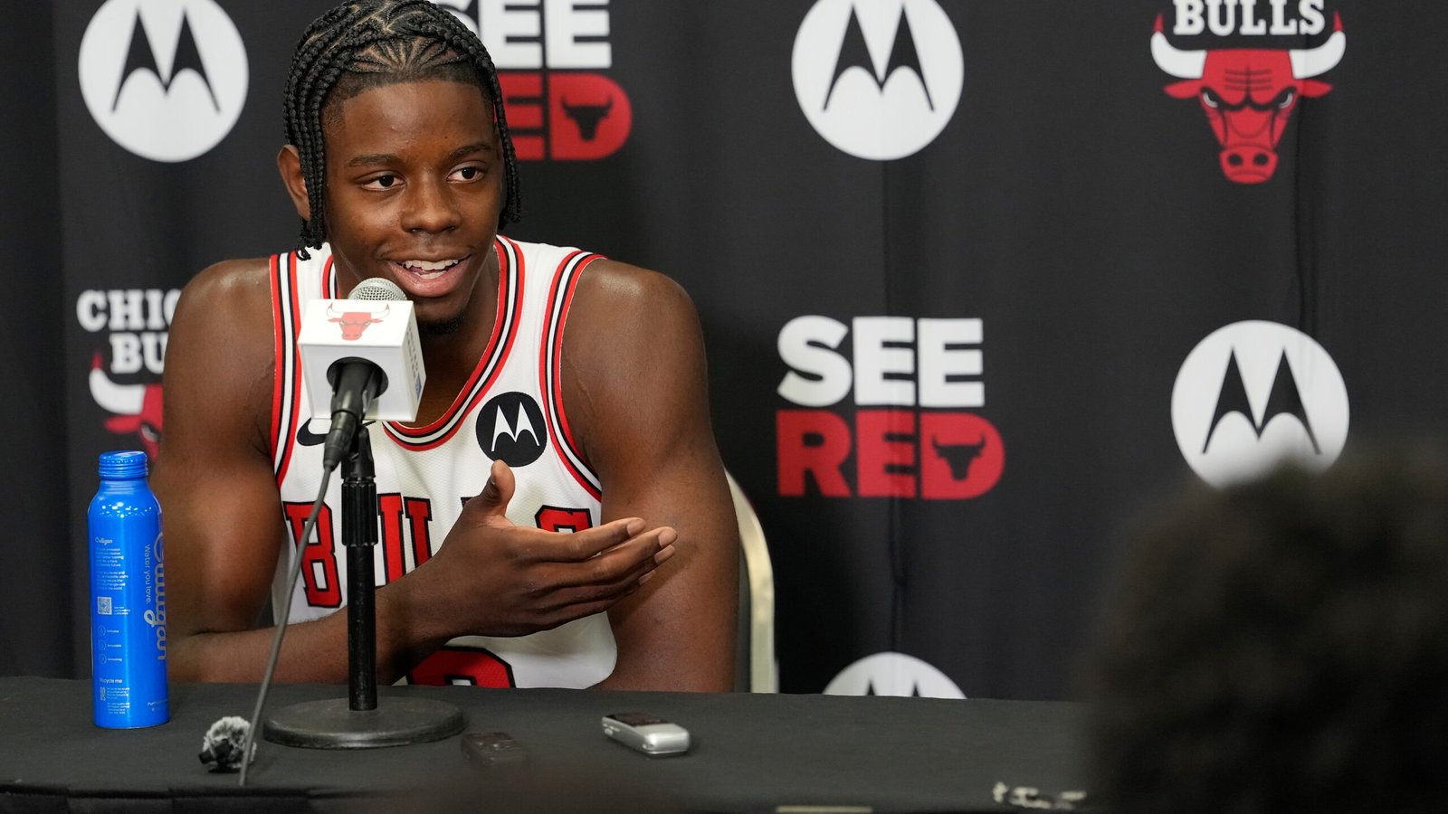 Bulls rookie Caleb Wilson says he’s going to try to lead, not blend in