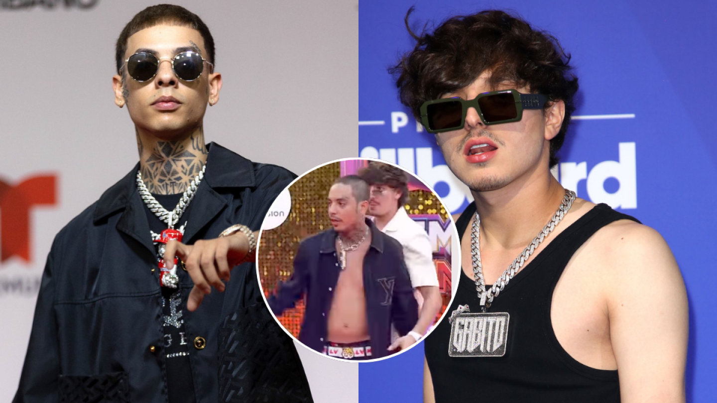 ¿Gabito Ballesteros y Natanael Cano llegan con copas de más a Premios Juventud? VIDEO desata críticas: “Qué vergüenza”