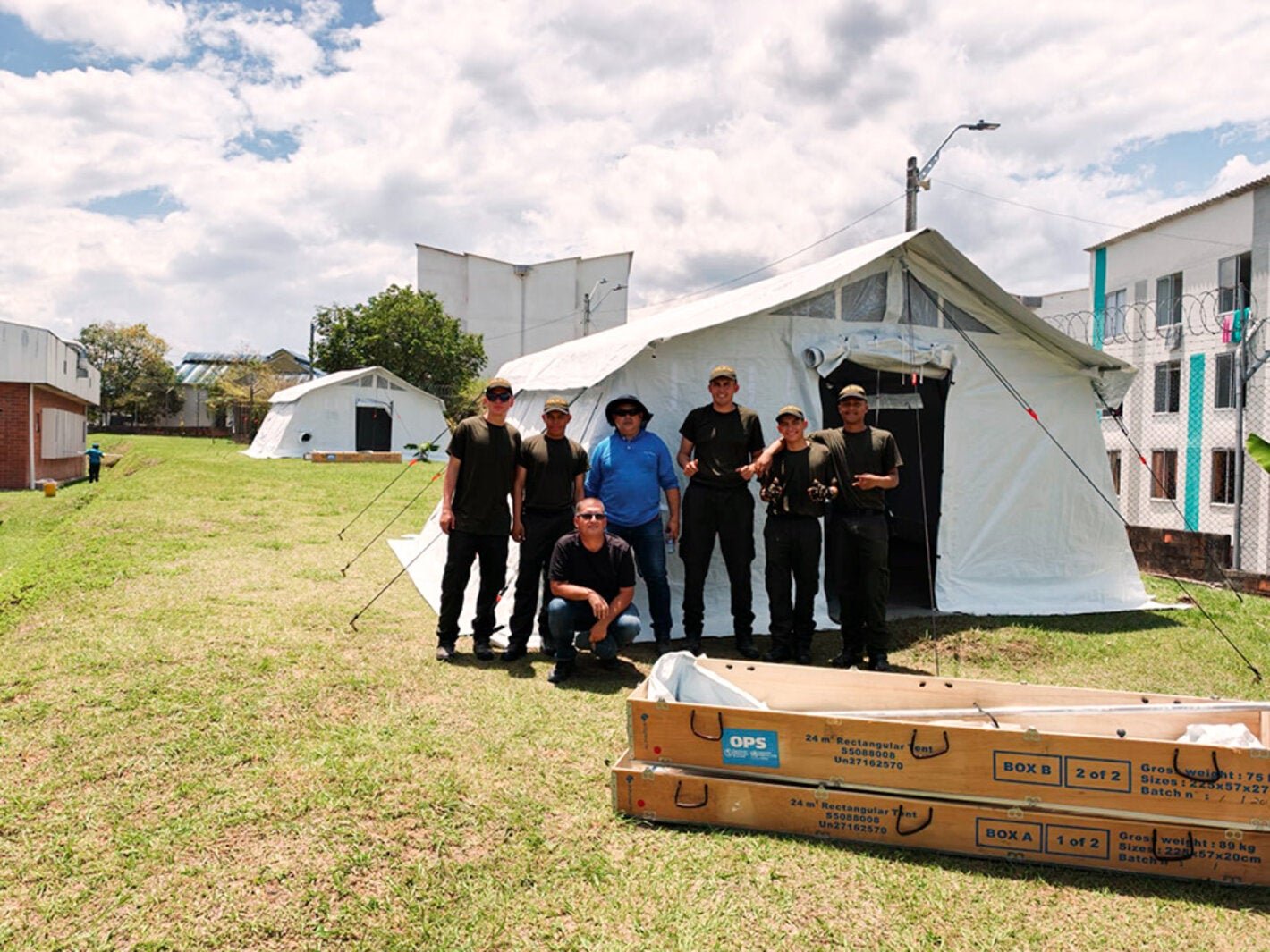 La OPS/OMS apoya los servicios de salud en Pereira tras el terremoto