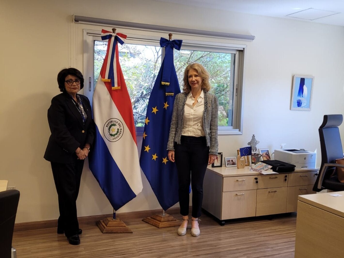 La OPS/OMS y la Delegación de la Unión Europea en Paraguay fortalecen su alianza estratégica en apoyo a las prioridades de salud del país