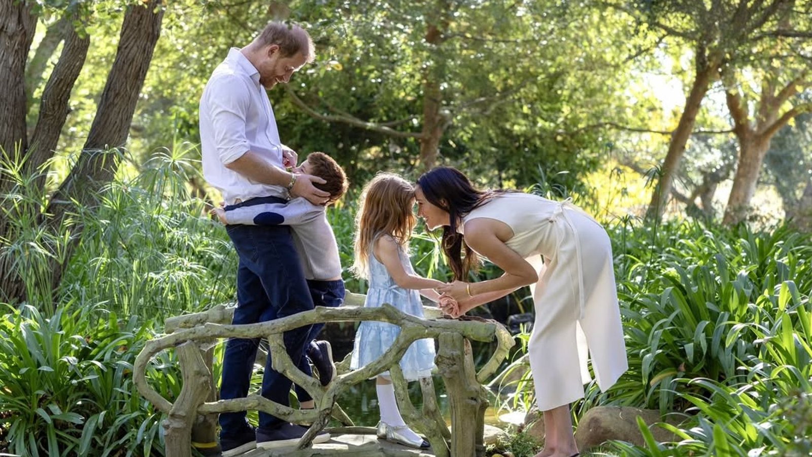 Meghan Markle comparte las primeras imágenes de sus hijos tras su mudanza al Reino Unido