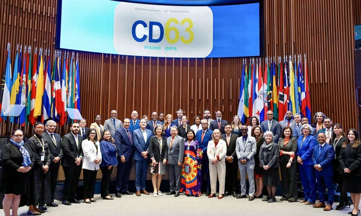 Ministra de Salud y Deportes de Bolivia participa en el 63.º Consejo Directivo de la OPS