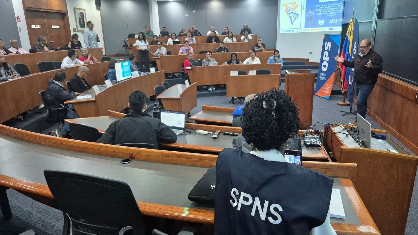 OPS y autoridades sanitarias fortalecen capacidades nacionales de respuesta a emergencias y desastres
